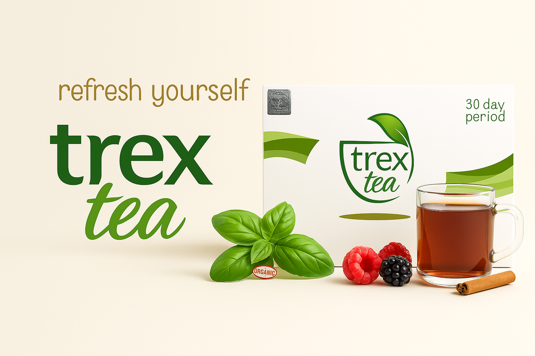Thé minceur Trex Tea France pour ventre plat et détox naturelle