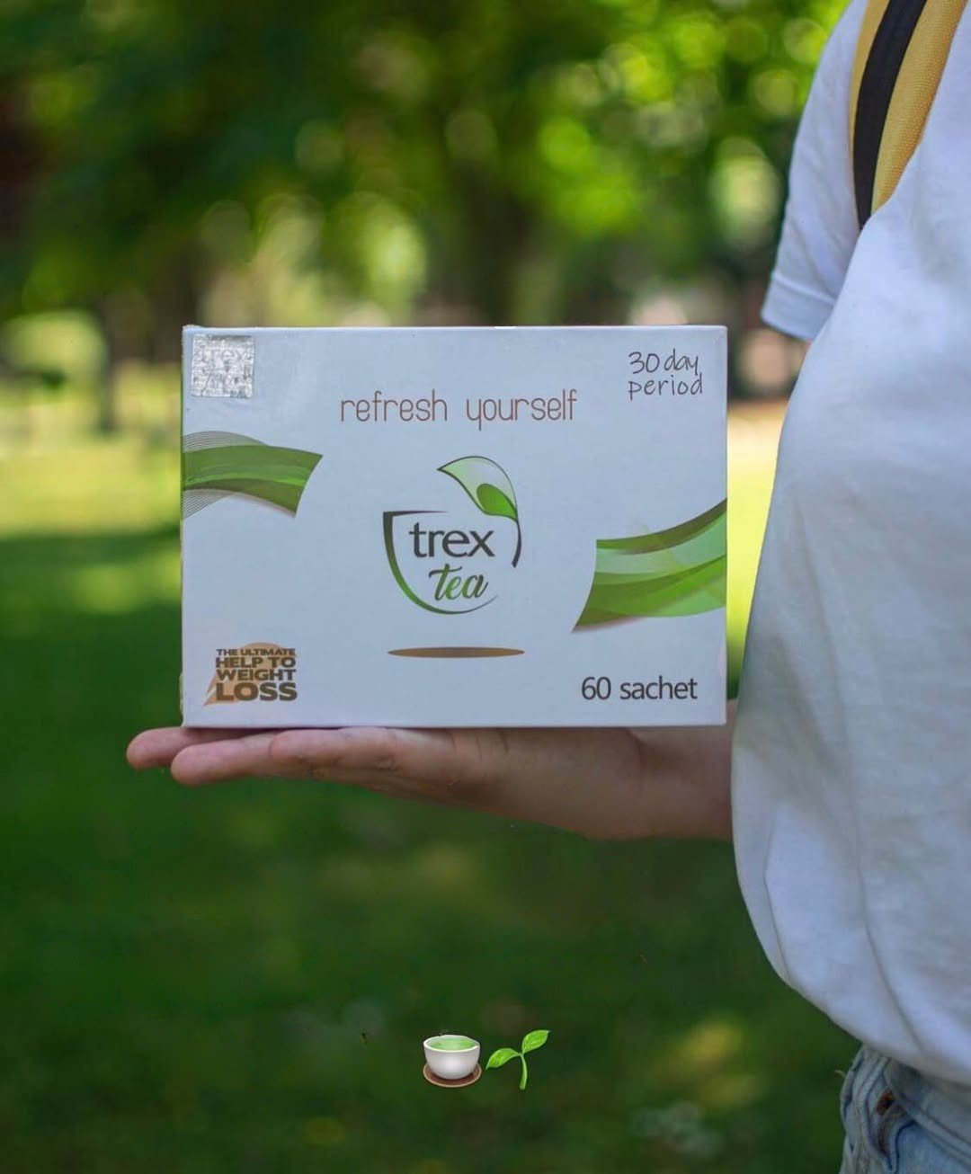 Silhouette féminine ventre plat après une routine minceur Trex Tea