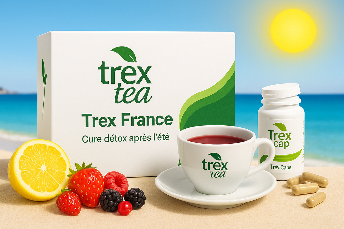 Trex Tea France – Cure détox post-été, thé minceur naturel