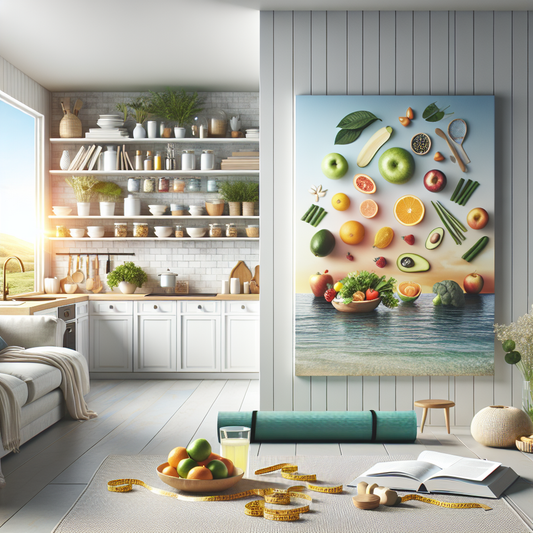 Illustration bien-être liée à l'article : Adopter une routine bien-être pour une perte de poids naturelle et durable