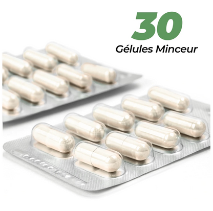 Capsule Trex Cap ouverte – contenu végétal en détail