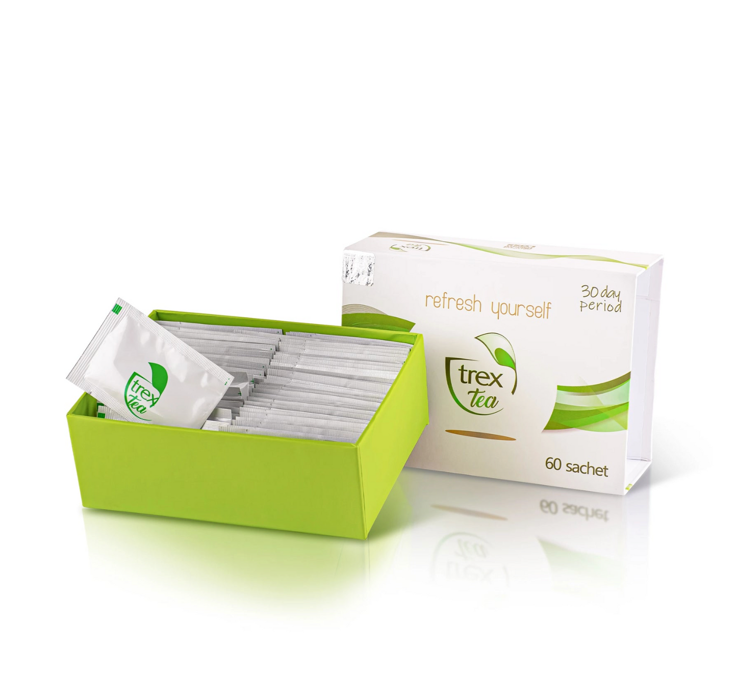 Trex Tea – sachets de thé minceur naturel pour cure détox 30 jours