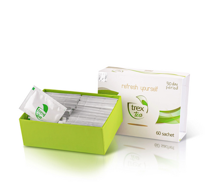 Trex Tea – sachets de thé minceur naturel pour cure détox 30 jours