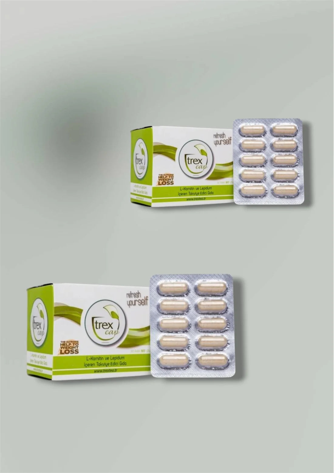 deux boites de gélule Trex Cap 
